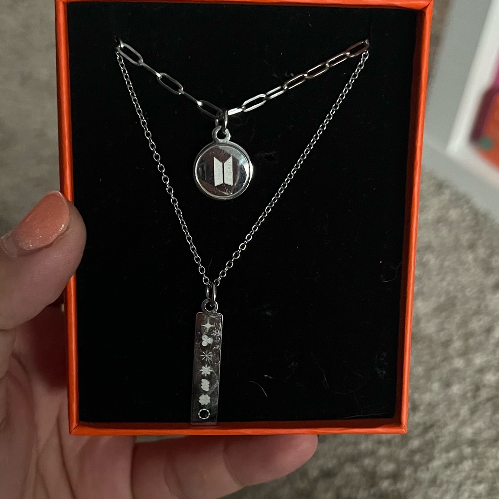 BTS PTD necklace